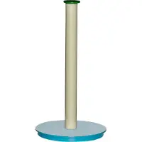 Hubsch - Play Kitchen Roll Holder - Blue/Grey/Green - ø15xh28cm