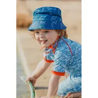 Ducksday - UV-werend zonnehoedje voor baby - UPF50+ - Katoen - Straya - maat 74/80