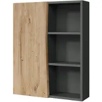 Vicco Willow Badkamerkast – 56 x 70 cm met 3 open vakken Ambachtelijk