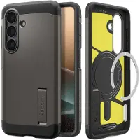 Spigen Tough Armor Backcover MagSafe voor de Samsung Galaxy S26 - Gunmetal