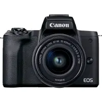 Canon EOS M50 Mark II 15-45mm Zwart Spiegelloze Digitale Camera