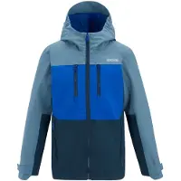 Regatta Highton Monochrome Waterdichte Jas voor Kinderen/Kinderen (China Blauw/Olympisch Blauw/Nachthemel)