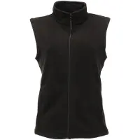 Regatta Vrouwen/dames Micro Fleece Bodywarmer / Gilet (Zwart)