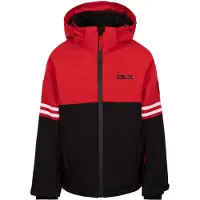 Trespass Leonard ski-jas voor kinderen (Zwart/Rood)
