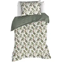 De Witte Lietaer Dekbedovertrek Whisper Douglas Fir Percal-140 x 200 / 220 cm | 1-Persoons