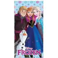 Disney Frozen strandlaken Friends sneldrogend 70 x 140 cm - polyester