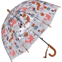 Juleeze Kinderparaplu Ø 65x65 cm Oranje Kunststof Dieren