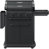 Campingaz 3 Series Onyx S gasbarbecue met zijbrander – modulaire BBQ – 5 jaar garantie – Zwart
