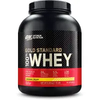 Optimum Nutrition , Gold Standard 100% Whey, Bananenkream, 5 pond (2,27 kg)