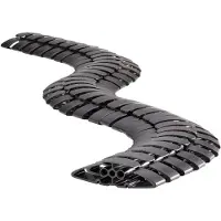 Bachmann Kabelbrug 930.032 Kunststof Zwart 1000 mm Inhoud: 1 stuk(s)