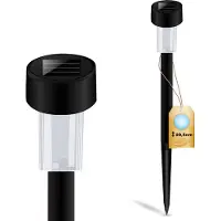 CARUNO - Tuinlamp - 29,5 cm - LED - Solar - Zwart