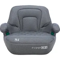 FreeON Booster - Zitverhoger Cosmo Plus - i-Size - Grijs (125 - 150cm)