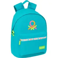 Safta Benetton 14.1´´ 15l 32x42x15 Cm Backpack Blauw Kinderen