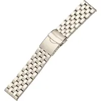 HS Horlogeband Metaal Chesterfield Staal - 24mm