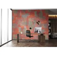 Overig Fotobehang Smart Art Gallery 46944 - Felrood - Grijs - 2,70 M X 53 Cm