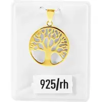 Akzent Dames hanger "Andrea" van 925 Sterlingzilver, gerhodineerd, duurzaam