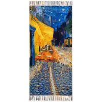 HS Schilderij Sjaal - In 5+ Designs - Dikkere stof - 202x72 cm