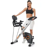 Core Hometrainer Fiets - Hometrainers Fitness - Hometrainer - Zilver - 71cm x 39cm x 105cm