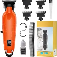 Mira Trimmer Baard - Trimmer - Oranje - 5cm x 4cm x 17cm