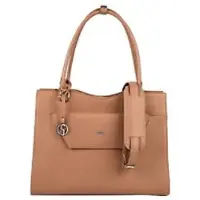 Socha Laptoptas voor dames 15,6 inch Uitneembaar laptopvak Vario CL Bruin