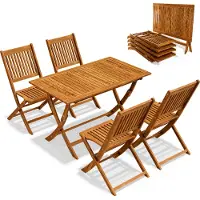 Casaria Tuinset Sydney 5-delig Acaciahout FSC-gecertificeerd