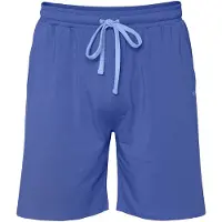 JOOP! Pyjama kort 'Core' blauw / lichtblauw