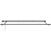 vidaXL Handbediende luifel met LED's 4,5 × 3,5 m