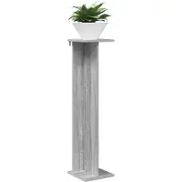 vidaXL Plantenstand 2 st Grijs Sonoma 25 x 25,5 x 100,5 cm