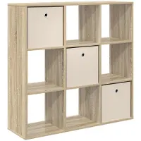 vidaXL Dressoir met lade Sonoma Eik 102 x 31 x 99,5 cm