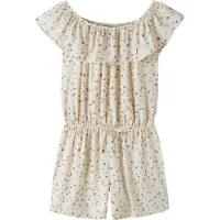 Name it Overall 'VINaya' lichtblauw / orchidee / wit