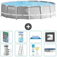Intex Prism Frame Zwembad, rond - 427x107 cm - 7-delig, model S563