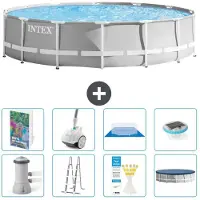 Intex Prism Frame Zwembad, rond - 427x107 cm - 7-delig, model S552