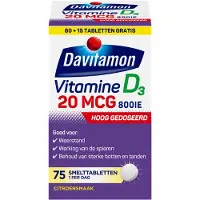 Davitamon Vitamine D 20 mg 75 tabletten