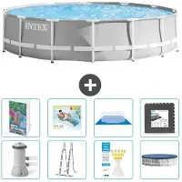 Intex Prism Frame Zwembad, rond - 427x107 cm - 7-delig, model S533