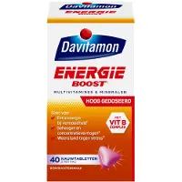 Davitamon Energie Boost Forte - multivitamine - bosvruchten - 40 tabletten