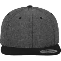 Flexfit Pet 'Chambray-Suede' basaltgrijs / zwart