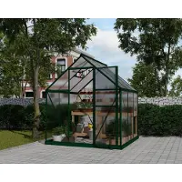 Palram - Canopia Tuinkas Mythos 6x6 - Polycarbonaat - Groen - 185x186x208cm