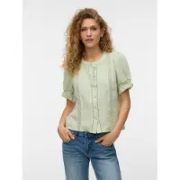 Vero Moda Blouse 'VMNatali' lichtgroen