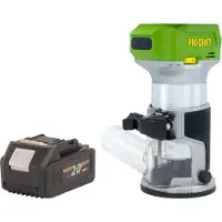 Procraft POB24bb accu multifunctionele frees 20 V 6 / 8 mm borstelloos + 1x accu 4,0 Ah - zonder oplader