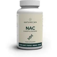 Naturecan NAC Capsules - 600 mg N-Acetyl Cysteïne - 180 Capsules - Vegan - Gemaakt in Europa