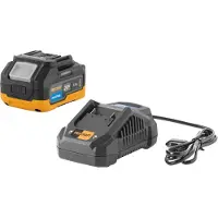 Procraft Starterset 20 V 20/4A snellader + 1x 20/4 Industrial accu 4,0 Ah