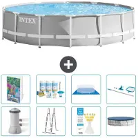 Intex Prism Frame Zwembad, rond - 427x107 cm - 7-delig, model S615