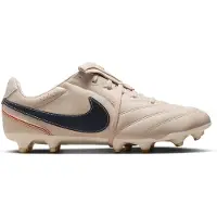 Nike Tiempo Ligera Pro Gras Voetbalschoenen (FG) Beige Zwart Goud