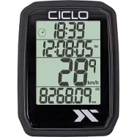 Ciclosport Snelheidsmeter Protos 105 Bedraad - Rood