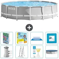 Intex Prism Frame Zwembad, rond - 427x107 cm - 7-delig, model S566