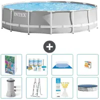 Intex Prism Frame Zwembad, rond - 427x107 cm - 7-delig, model S548