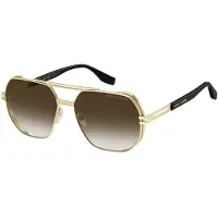 Marc Jacobs MARC 784/S Matte gold black 60/16/145 MAN Zonnebrillen