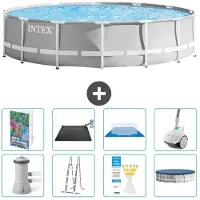 Intex Prism Frame Zwembad, rond - 427x107 cm - 7-delig, model S600