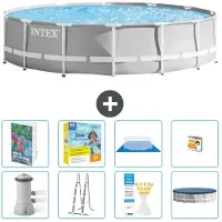 Intex Prism Frame Zwembad, rond - 427x107 cm - 7-delig, model S529