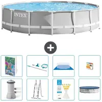 Intex Prism Frame Zwembad, rond - 427x107 cm - 7-delig, model S647